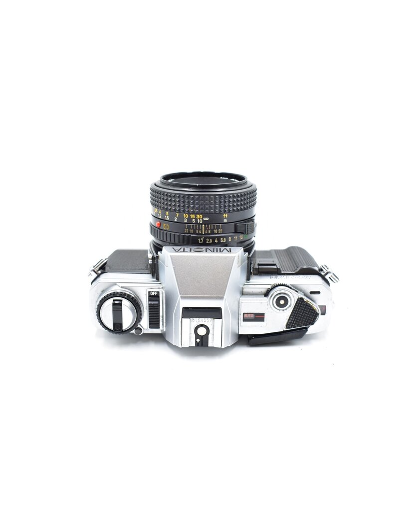 Minolta Pre-Owned Minolta X-370 50mm F1.7 Lens 35mm Film Camera