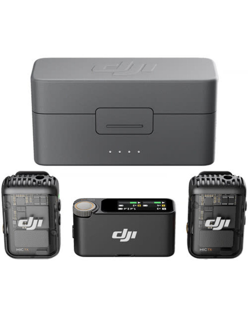 DJI DJI Mic 2 2-Person Compact Digital Wireless Microphone System/Recorder for Camera & Smartphone (2.4 GHz)