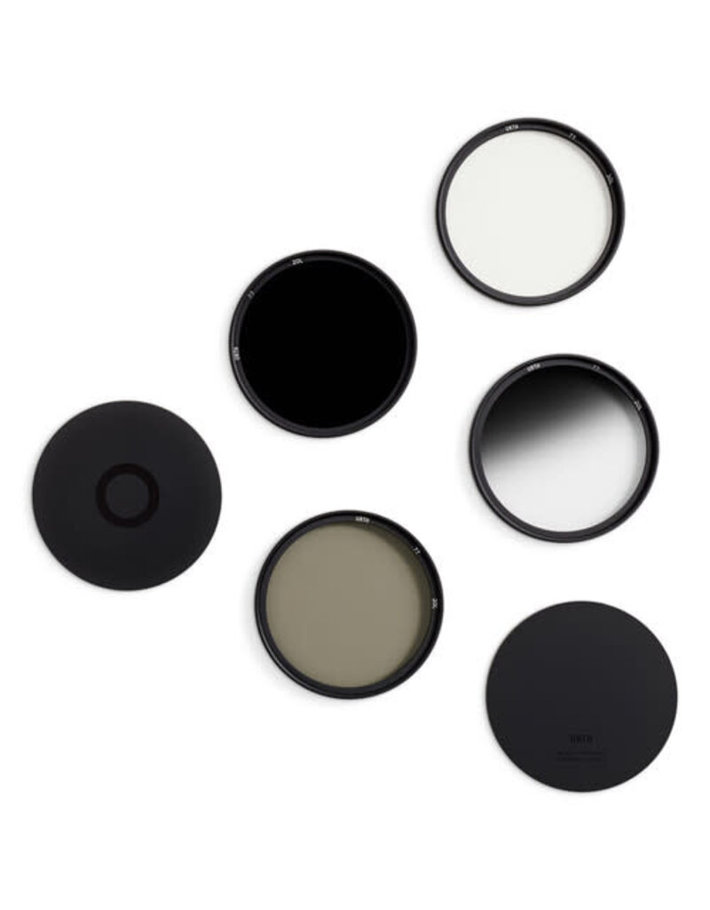 URTH Urth 77mm UV, Circular Polarizing (CPL), ND64, Soft Grad ND8 Lens Filter Kit (Plus+)