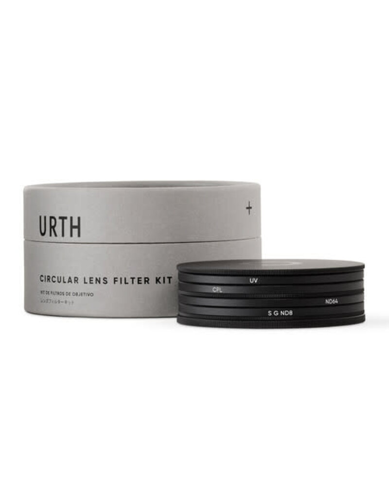 URTH Urth 77mm UV, Circular Polarizing (CPL), ND64, Soft Grad ND8 Lens Filter Kit (Plus+)