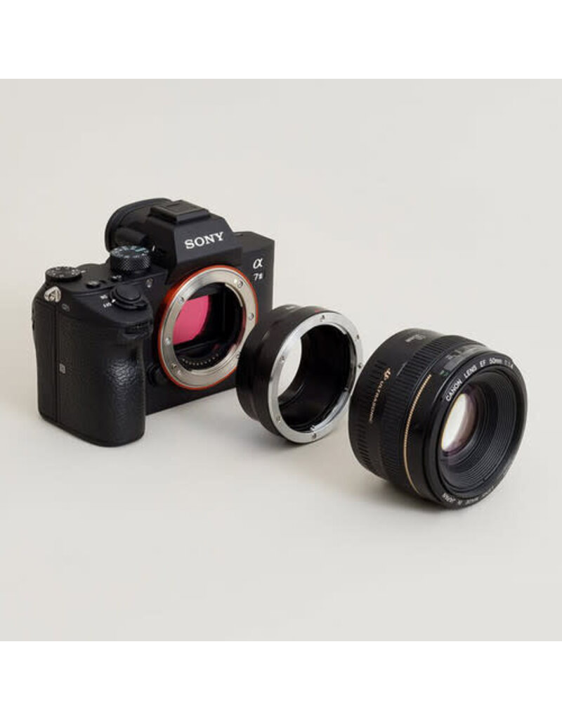 URTH Urth Manual Lens Mount Adapter for Canon EF/EF-S-Mount Lens to Sony E-Mount Camera Body