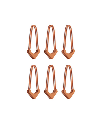 Wandrd WORRYLESS Zipper Puller Sedona Orange