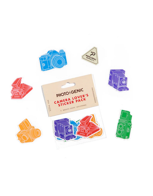Photogenic Supply Co. PhotoGenic Camera Lover's Sticker Pack
