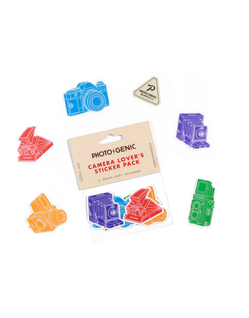 Photogenic Supply Co. PhotoGenic Camera Lover's Sticker Pack