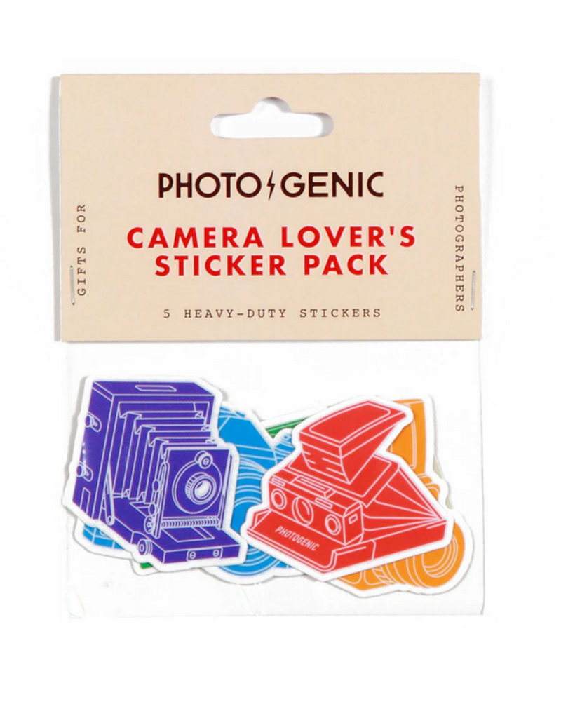 Photogenic Supply Co. PhotoGenic Camera Lover's Sticker Pack