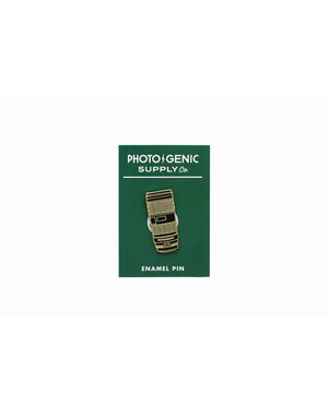Photogenic Supplies Co.  Telephoto/ Gold Enamel Pin