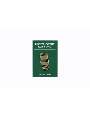 Photogenic Supplies Co.  Telephoto/ Gold Enamel Pin