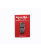 Photogenic Supply Co. Photogenic Supplies Co.  Telephoto/ Silver Enamel Pin