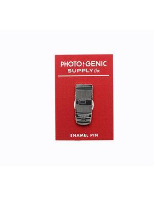 Photogenic Supply Co. Photogenic Supplies Co.  Telephoto/ Silver Enamel Pin