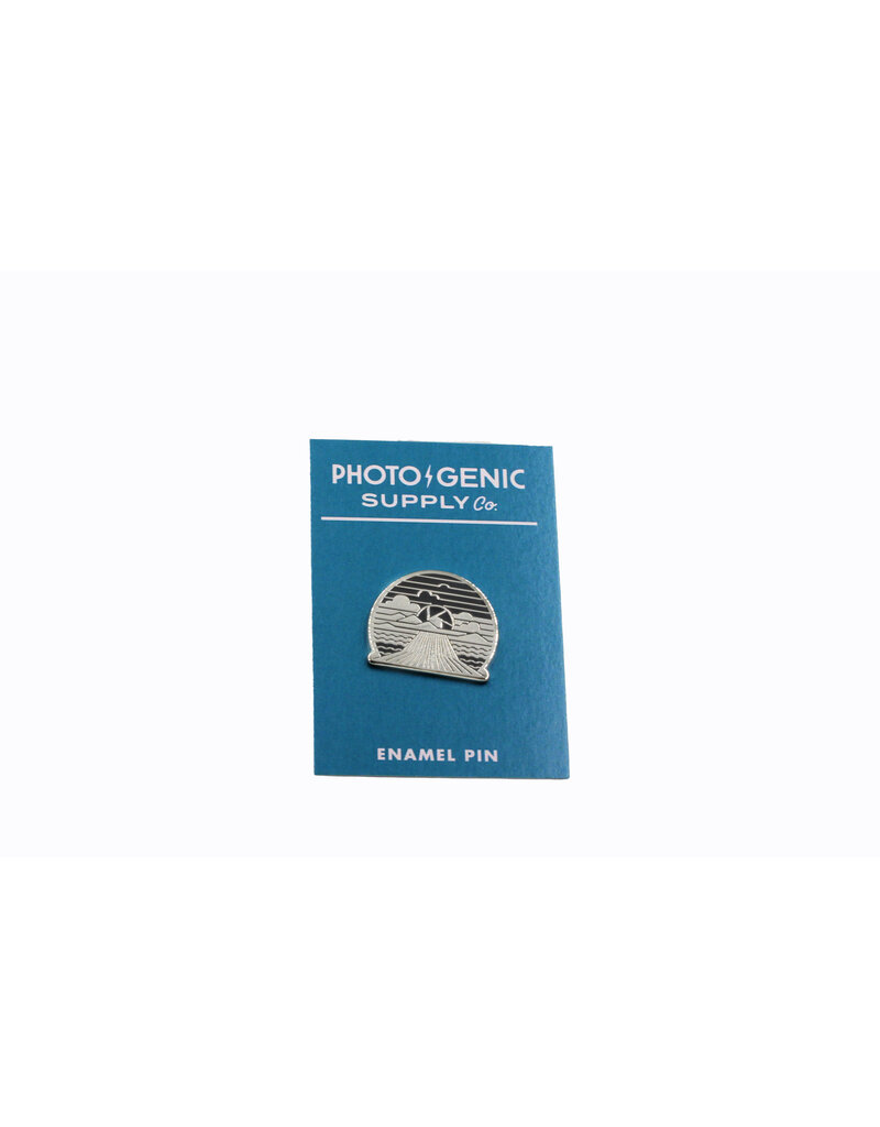 Photogenic Supply Co. Photogenic Supplies Co. Aperture / Silver  Enamel Pin