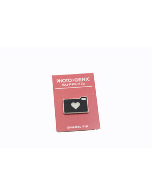 Photogenic Supply Co. Photogenic Supplies Co. Photolove / Silver  Enamel Pin