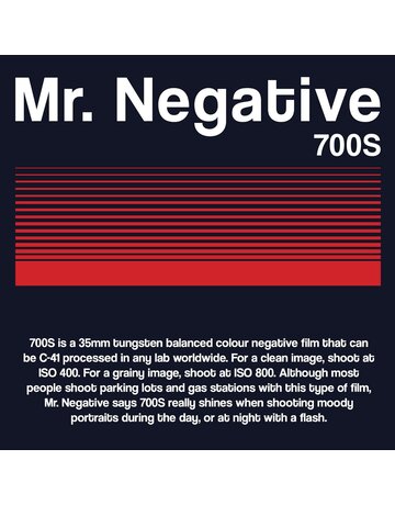Mr. Negative Mr Negative 700s - 35mm Film, 800 ISO, 36 Exposure