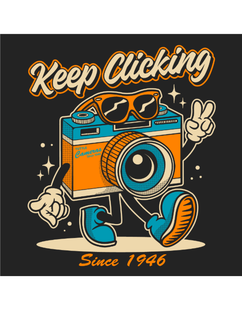 Tuttle Cameras Tuttle Camera Mr. Snaps T-Shirt Large