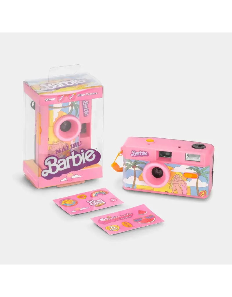 Retrospekt Malibu Barbie Retrospekt FC-11 35mm Film Camera & Bag Bundle