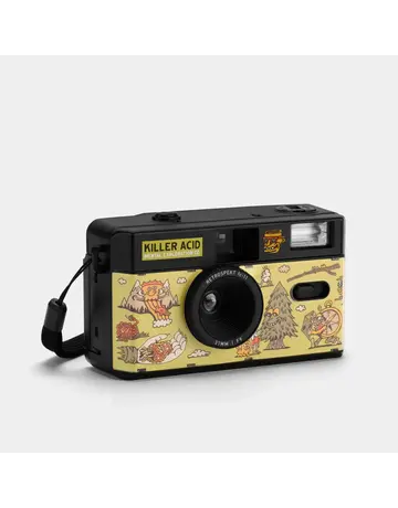 Retrospekt Killer Acid “Mental Exploration Co.” FC-11 35mm Film Camera & Bag Bundle
