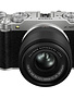 Fujifilm FUJIFILM X-M5 Mirrorless Camera Body, Silver with XC15-45mmF3.5-5.6 OIS PZ Lens Kit