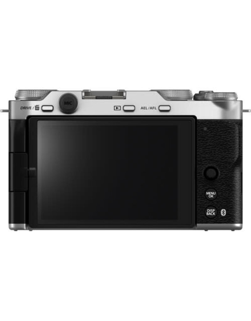 Fujifilm FUJIFILM X-M5 Mirrorless Camera Body, Silver with XC15-45mmF3.5-5.6 OIS PZ Lens Kit