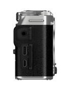 Fujifilm FUJIFILM X-M5 Mirrorless Camera Body, Silver with XC15-45mmF3.5-5.6 OIS PZ Lens Kit