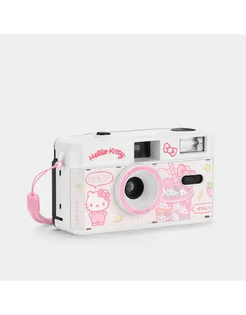 Retrospekt Hello Kitty Strawberry Kawaii FC-11 35mm Film Camera & Bag Bundle