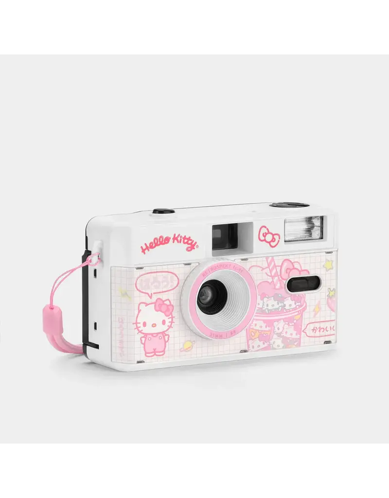 Retrospekt Hello Kitty Strawberry Kawaii FC-11 35mm Film Camera & Bag Bundle