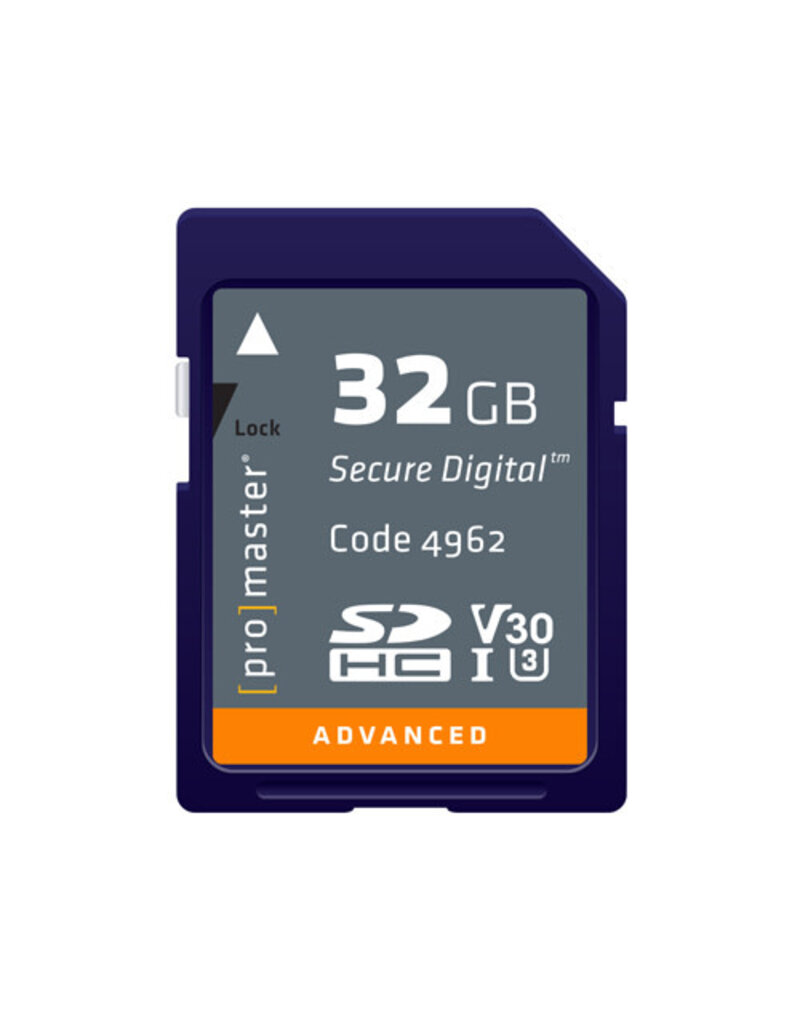 Promaster SDHC  32GB 667x Advanced