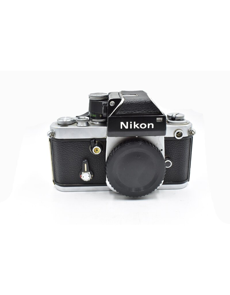 Consign - Nikon F2 Photomic Silver 35mm SLR Film Camera Body Consign - Nikon F2 Photomic Silver 35mm SLR Film Camera Body