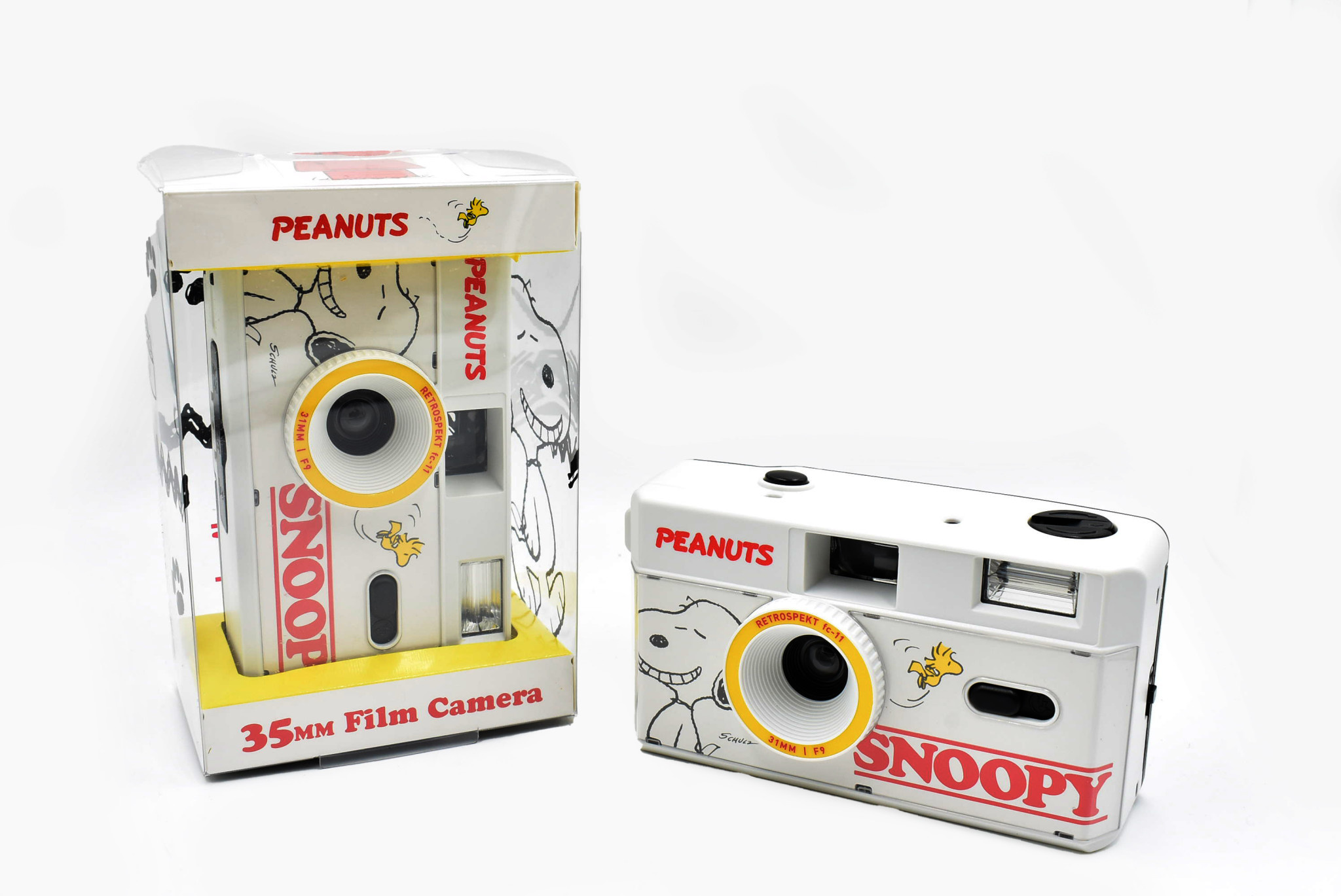 スヌーピー　フィルムカメラ Snoopy Retrospekt FC-11 35mm Film Camera - Tuttle Cameras