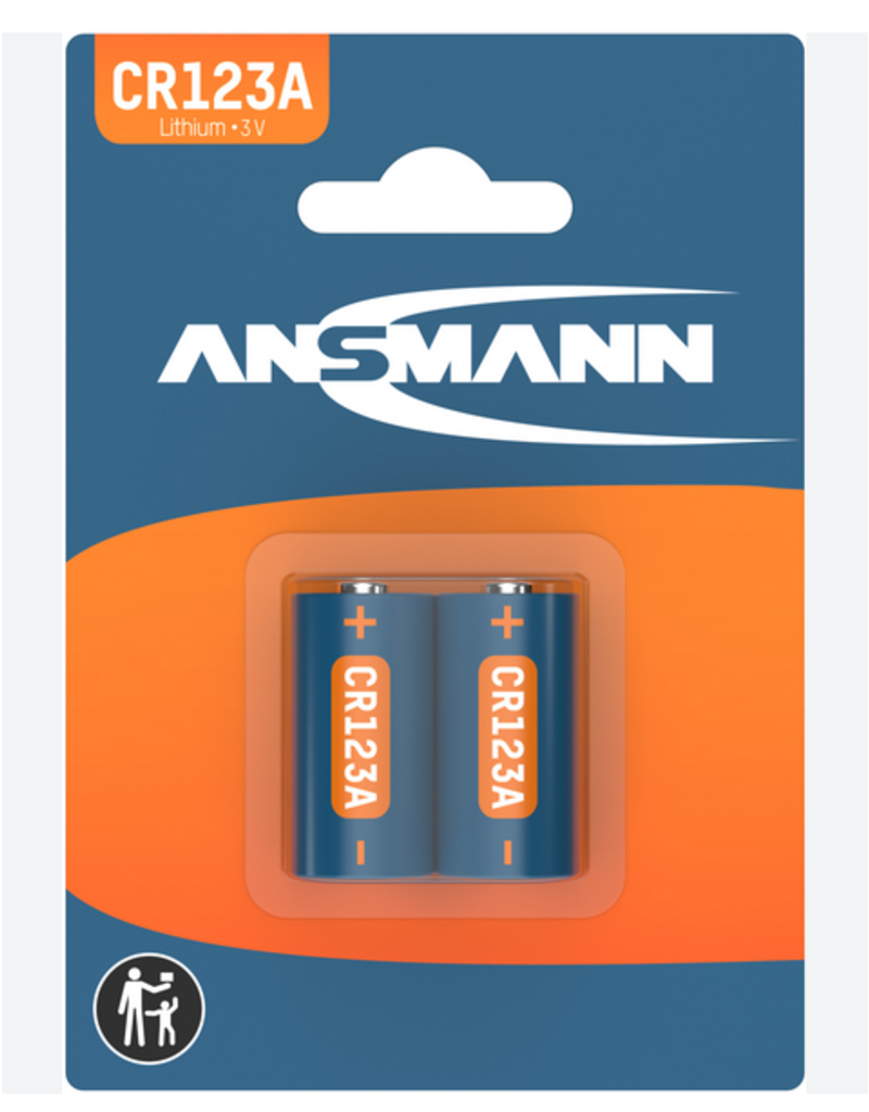 Ansmann CR123 2-Pack