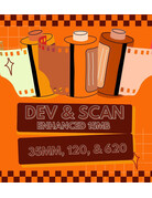 Dev. & Enhanced Scan 12MB, 35mm, 120,  620,  Color and B&W