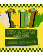 Dev. & Large Scan 48MB, 35mm, 120,  620,  Color and B&W