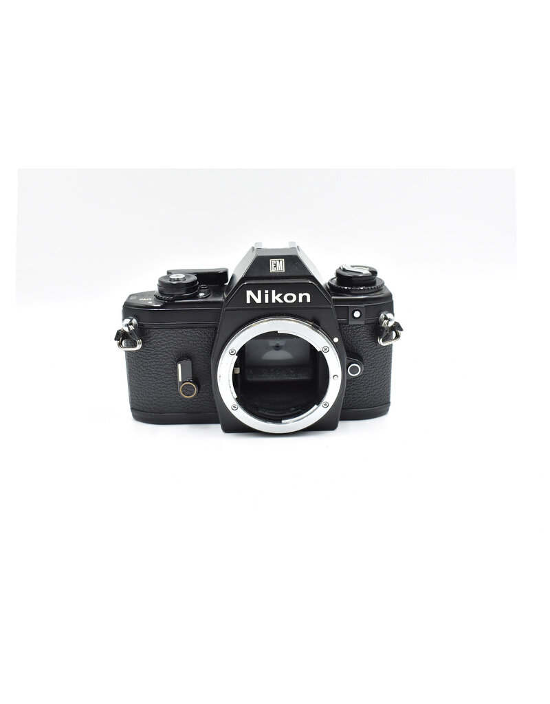 Nikon Pre-owned Nikon EM Body Only 35mm Film Camera Black