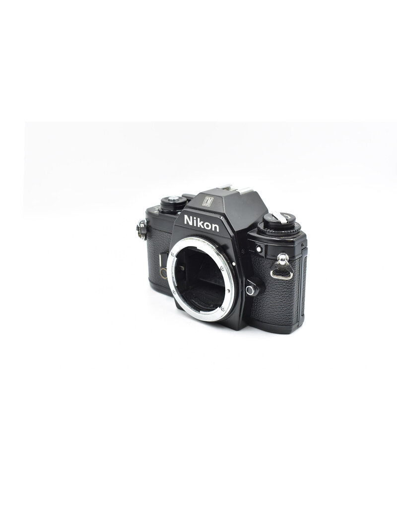 Nikon Pre-owned Nikon EM Body Only 35mm Film Camera Black