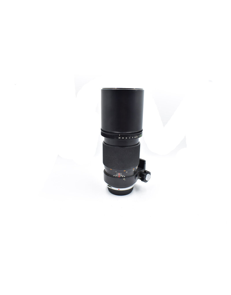 Olympus Pre-owned Olympus 300mm F4.5 Om Mount 35mm Film Lens