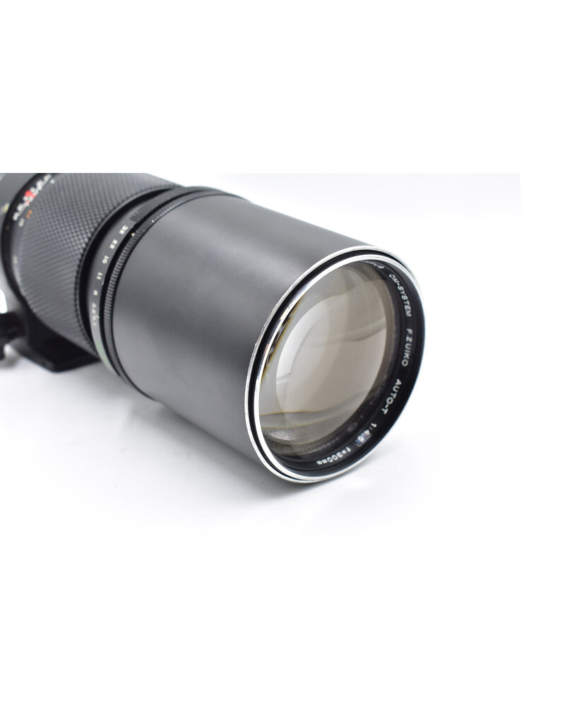 Olympus Pre-owned Olympus 300mm F4.5 Om Mount 35mm Film Lens
