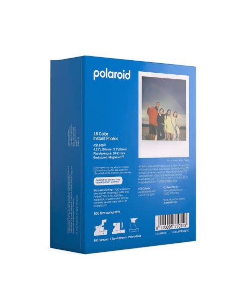 Polaroid Polaroid Color 600 Instant Film (Double Pack, 16 Exposures)