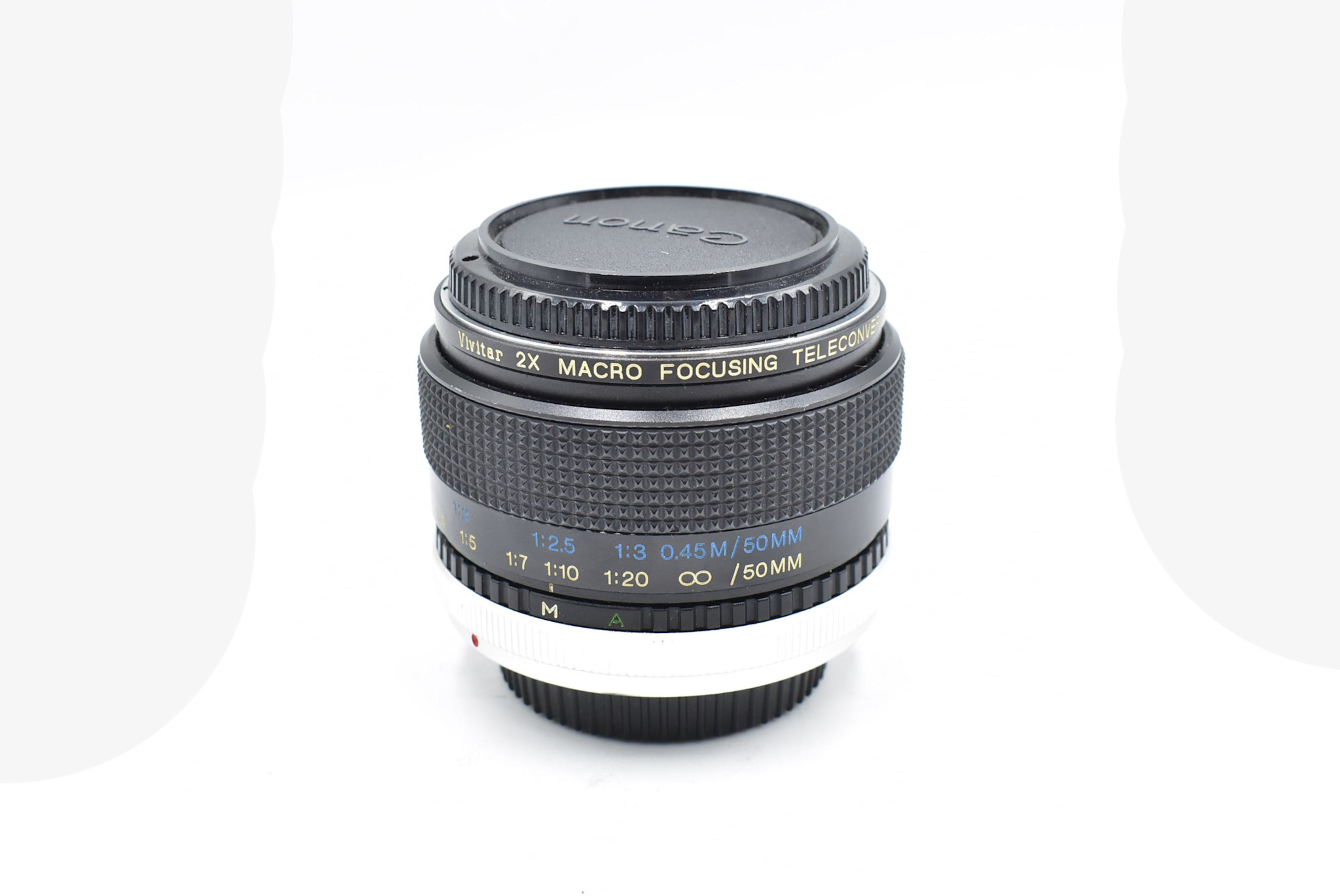 Pre-owned VIVITAR MC 2X Macro FOCUSING Teleconverter FD Mount