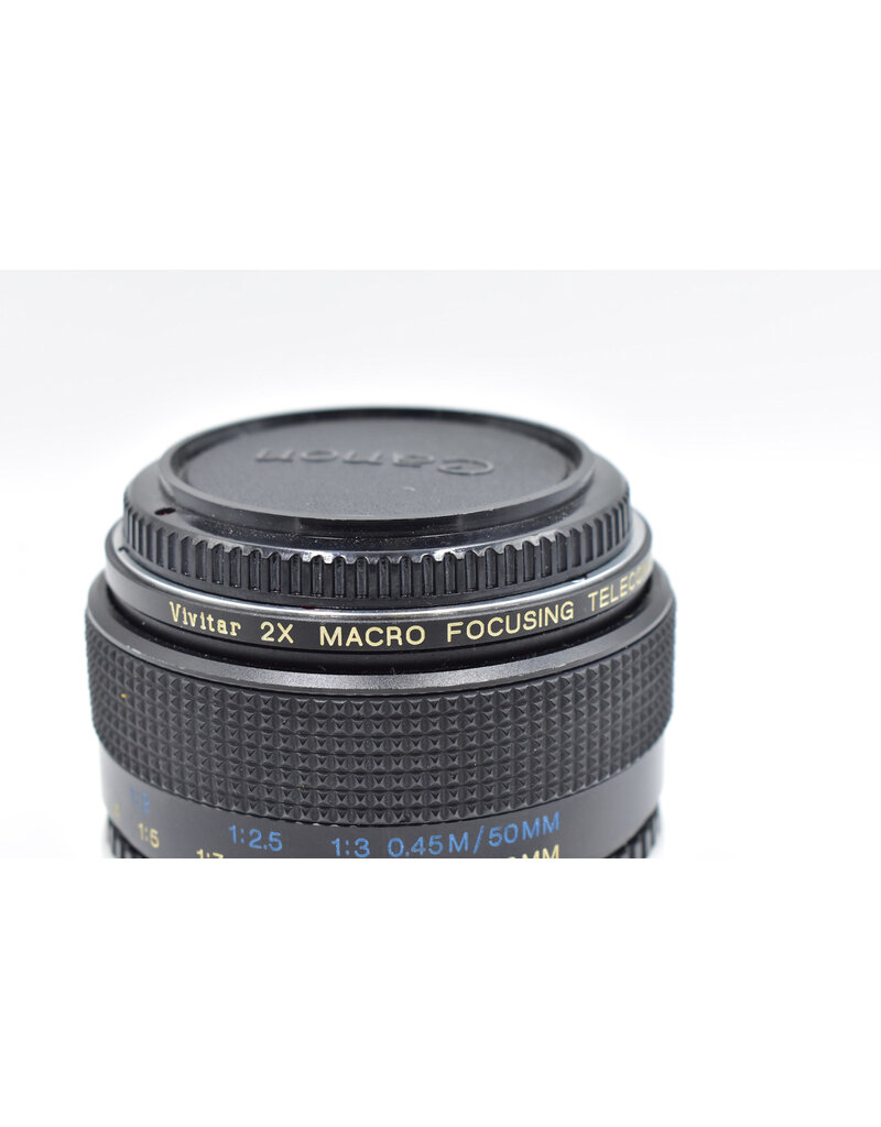 Canon Pre-owned VIVITAR MC 2X Macro FOCUSING Teleconverter FD Mount