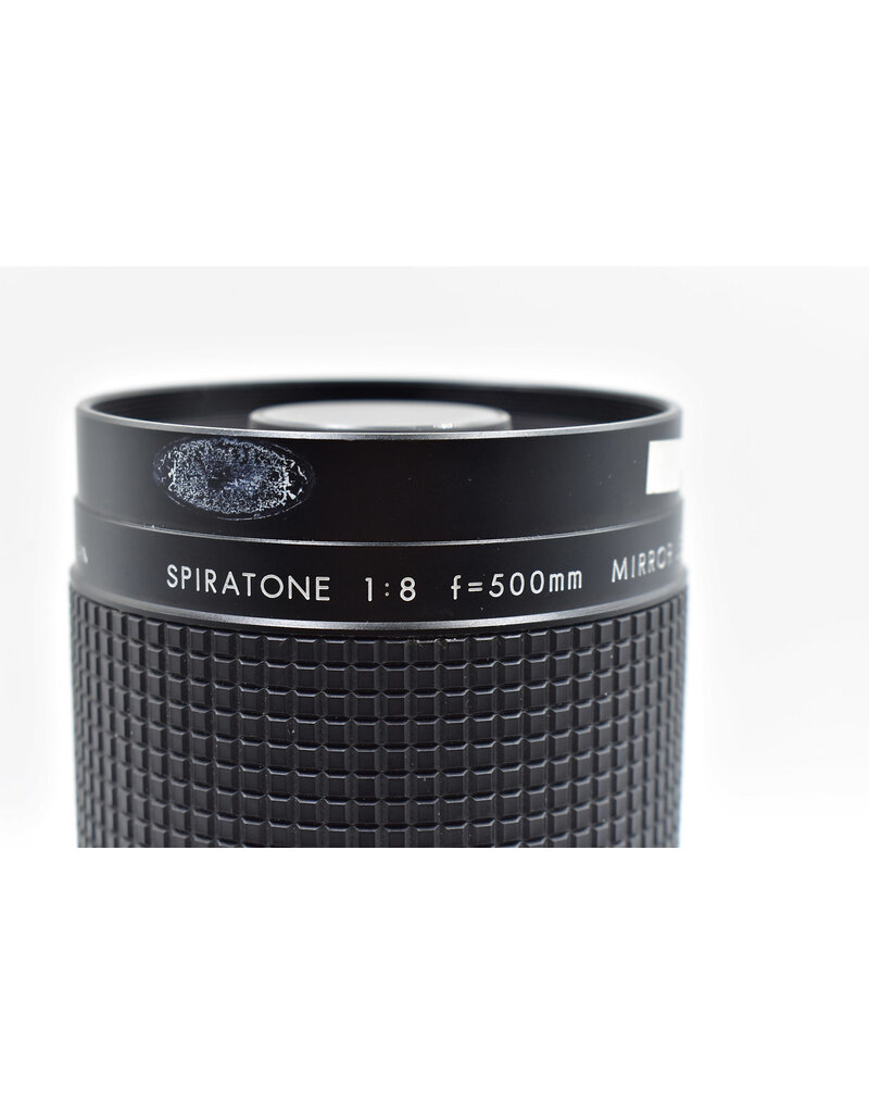 Nikon Pre-owned Spiratone 500mm F8 mirror tele lens for Nikon F