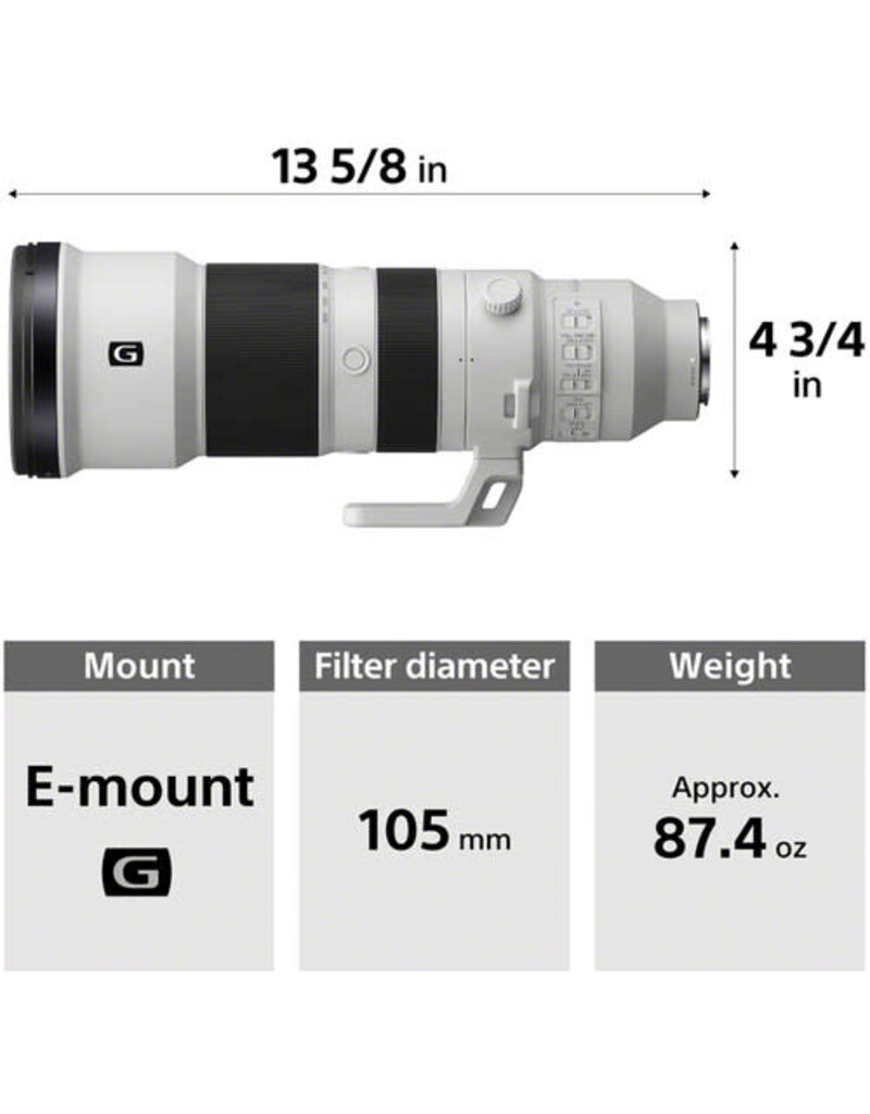 Sony Sony FE 400-800mm f/6.3-8 G OSS Lens (Sony E)