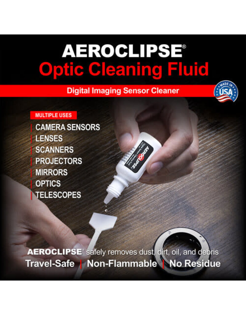 Photographic Solutions Photographic Solutions Sensor Cleaning Swab Kit (33mm Swab, Aeroclipse Solution)