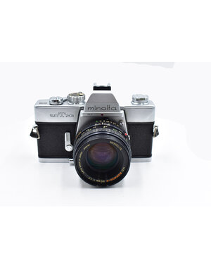Minolta Pre-owned Minolta SRT-201 35mm Film Camera with 50mm Rokkor f1.7 Lens