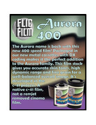 Flic Film Flic Film Aurora 400 Color Negative Film (35mm Roll Film, 36 Exposures)
