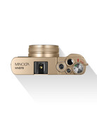 Minolta MINOLTA MND70 Autofocus Camera w/WiFi (Gold/Brown)