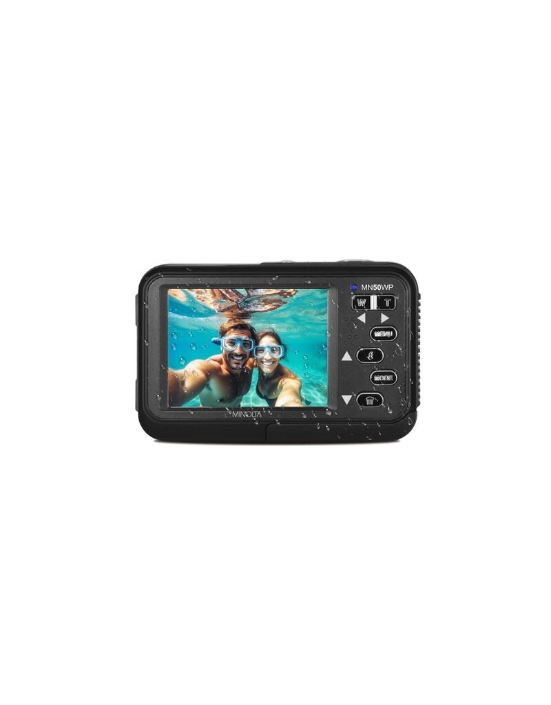 Minolta MINOLTA MN50WP Duo 48 MP Autofocus / 5K Ultra HD Waterproof Camera