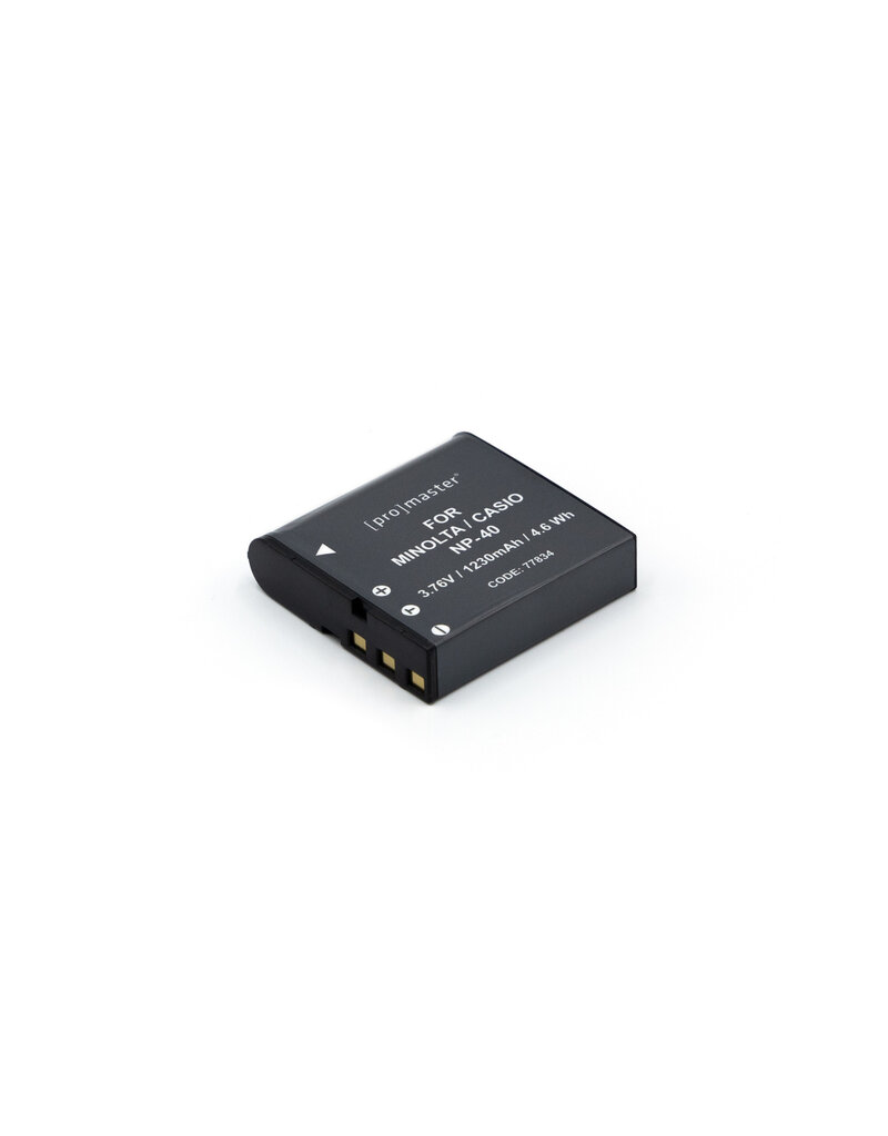 Promaster Li-ion Battery for Minolta / Casio: NP-40
