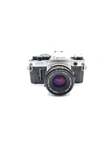 Canon Pre-Owned Canon AE-1 Program w/ 50mm F1.8 FD Lens