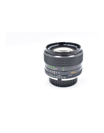 Minolta Pre-owned Minolta 50mm F1.4 MD Mount Manuel Lens