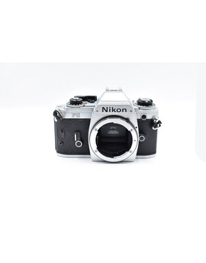 Nikon Pre-Owned  Nikon FG 35mm Camera Body, Chrome