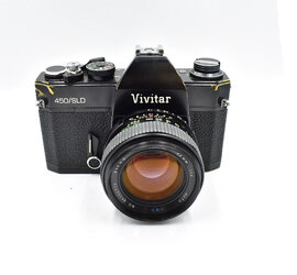 Consign - Vivitar 450/SLD Manual Focus 35mm SLR w/ Vivitar 55mm