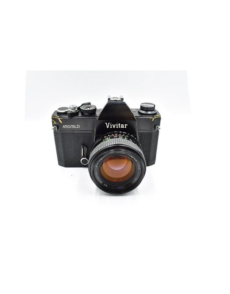 Consign - Vivitar 450/SLD Manual Focus 35mm SLR w/ Vivitar 55mm Lens
